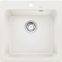 Blanco Naya 5 lavello in granito 51.5x51 cm bianco 526582