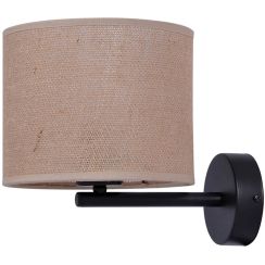Kaja Sevana lampada da parete 1x40 W nero-beige K-4378
