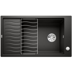 Blanco Elon XL 8 S lavello in granito 86x50 cm nero 525885