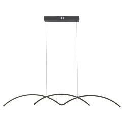 Rabalux River lampada sospesa 1x40 W bianco-nero 6899
