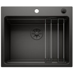 Blanco Etagon 6 Edition lavello in granito 60x51 cm nero 526339