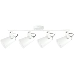 Kaja Nesta lampada da soffitto 4x25 W bianco K-8121