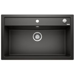 Blanco Dalago 8 lavello in granito 81.5x51 cm nero 525877