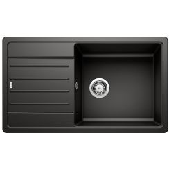 Blanco Legra XL 6 S lavello in granito 86x50 cm nero 526087
