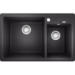 Blanco Legra 8 lavello in granito 78x50 cm antracite 526224