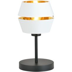 Emibig Piano lampada da tavolo 1x15 W bianco-nero-oro 1182/LN