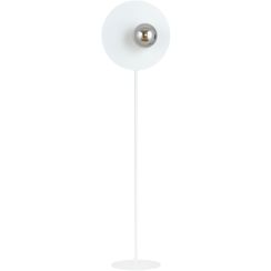 Emibig Oslo lampada da terra 1x10 W bianco-grafite 1188/LP