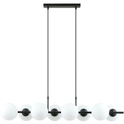 Emibig Rory lampada sospesa x10 W bianco-nero 1205/8
