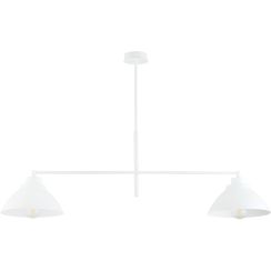 Emibig Maverick lampada da soffitto 2x15 W bianco 1212/2