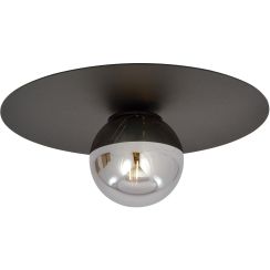 Emibig Solar lampada da soffitto 1x10 W nero-grafite 1128/1