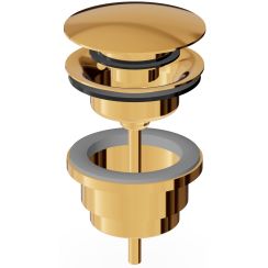 Zucchetti tappo per lavabo oro R97755.C40