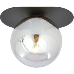 Emibig Plaza lampada da soffitto 1x10 W nero-grafite 1119/1