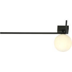 Emibig Imago lampada da soffitto 1x10 W nero-opale 1130/1F