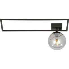 Emibig Imago lampada da soffitto 1x10 W nero-grafite 1131/1A