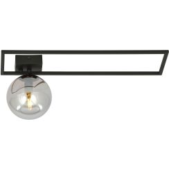 Emibig Imago lampada da soffitto 1x10 W nero-grafite 1131/1B
