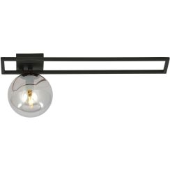 Emibig Imago lampada da soffitto 1x10 W nero-grafite 1131/1C