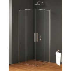 New Trendy Smart box doccia 120x120 cm quadrato cromo lucida/vetro trasparente EXK-4069