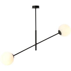Emibig Linear lampada da soffitto 2x10 W bianco-nero 1169/2