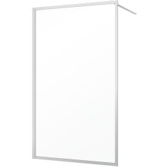 Sealskin Contour parete doccia walk-in 120 cm spazzolata/vetro trasparente CDA31186325100