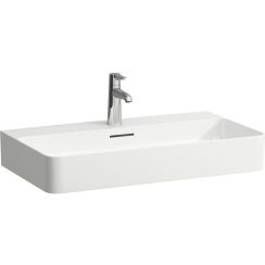 Laufen Val lavabo 75x42 cm rettangolare a parete-da appoggio bianco H8162857571041