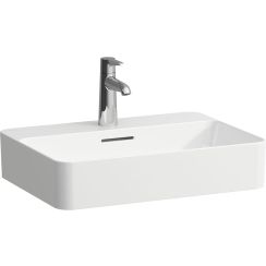 Laufen Val lavabo 55x40 cm rettangolare da appoggio bianco lucida H8122840001041