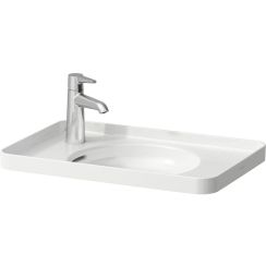 Laufen Val lavabo 55x36 cm rettangolare da incasso bianco lucida H8172810001051