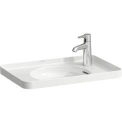 Laufen Val lavabo 55x36 cm rettangolare da incasso bianco lucida H8172810001061