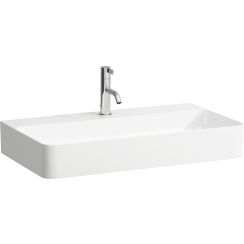 Laufen Val lavabo 75x42 cm rettangolare a parete-da appoggio bianco lucida H8162854001041