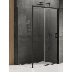 New Trendy Prime Black box doccia 150x90 cm rettangolare nero opaca/vetro trasparente K-1298