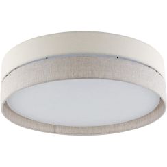 TK Lighting Eco plafoniera 4x15 W bianco-grigio-beige 5774