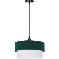 Candellux Sinagra lampada sospesa 1x60 W bianco-verde-oro 31-19691
