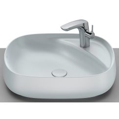 Roca Beyond lavabo 58.5x45.5 cm ovale da appoggio A3270B8630
