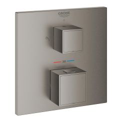 Grohe Grohtherm Cube rubinetto per doccia da incasso con termostato Brushed Hard Graphite 24154AL0