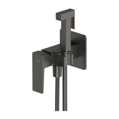 Omnires Parma rubinetto per bidet con set doccia da incasso || SYSPMBI2GR