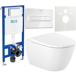 Set vaso WC Roca Ona A346687000, modulo di installazione Roca Duplo One A890070020, A801E12001, A890195000, A890063000