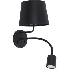 TK Lighting Maja lampada da parete 2x W nero 2537