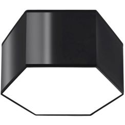 Sollux Lighting Sunde plafoniera 2x60 W bianco-nero SL.1061