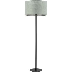 TK Lighting Earth lampada da terra 1x15 W nero-verde 5476