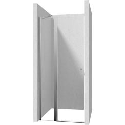 Deante Kerria Plus porta doccia 80 cm a battente cromo lucida/vetro trasparente KTSU042P