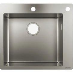 Hansgrohe S 71 lavello in acciaio 55x50 cm 43305800