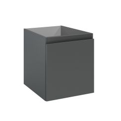 Oltens Vernal armadietto 40x45.6x47 cm sottolavabo sospeso grafite 60018400