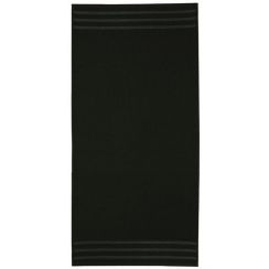 Kleine Wolke Royal Vegan asciugamani 140x70 cm cotone nero 3003926226