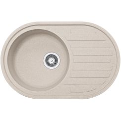 Franke Pamira lavello in granito 77x50 cm beige-marrone 114.0676.329