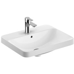Geberit Variform lavabo 55x45 cm rettangolare da incasso bianco 500.740.00.2