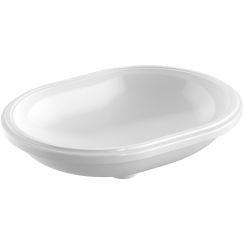 Geberit Variform lavabo 55x40 cm ovale sottopiano bianco lucida 500.759.00.2