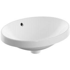 Geberit Variform lavabo 50x40 cm ovale da incasso bianco 500.709.00.2