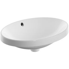 Geberit Variform lavabo 55x40 cm ovale da incasso bianco 500.717.00.2
