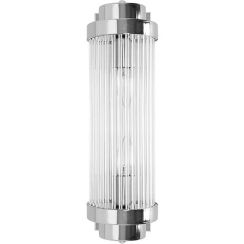 Moosee Column lampada da parete 2x40 W trasparente-argento MSE010100360
