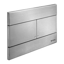 Schell Montus placca di comando per WC acciaio 30702899