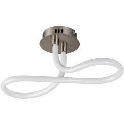 Rabalux Irelia lampada da soffitto 1x23 W cromo-satinato 71008